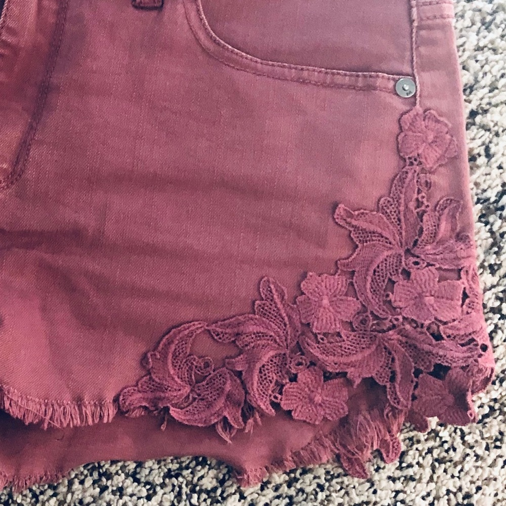 Mossimo High Rise Denim Shorts - Picture 3 of 4
